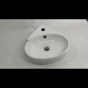 Wastafel cuci tangan sudut gantung Classica Italiano TC-239 keramik anti noda Wastafel Untuk Area Publik Sink Faucets Classica Italiano - Lazada