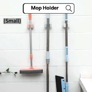 Ready Stock Mop Clip Holder Suction Wall Sticker 5KG Strong Viscosity Adhesive No Drill Heavy Duty Waterproof Broom Hook Hanging Free Punch Mounted Trackless Hanger Bathroom Kitchen Toilet Home Organizer Tools Storage Rack Household Accessories Item