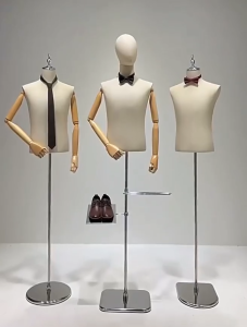Clothing Store Mannequins: Male Torso Forms and Full-Body Display Mannequins for Men’s Suits and Formal Wear