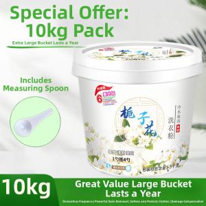 JIFANPAUL | Durable Machine Wash Laundry Powder 10kg Jasmine Scent