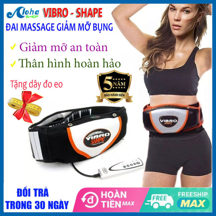 Máy tập giảm mỡ bụng, Đai massage bụng giảm mỡ, giảm mỡ bụng nhanh, may massage rung nóng giảm mỡ cực nhanh, tặng dây đo eo