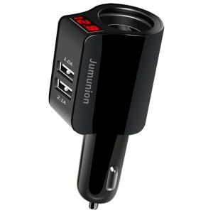 JUMU | Đầu Chuyển USB 2 trong 1 Sạc Nhanh Thông Minh cho Ô Tô