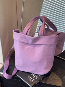 Túi Xách Nylon Chống Thấm Nước Nữ Túi Đeo Chéo Để Xe Đẩy Với Trẻ Em Túi Đeo Vai Đơn Đi Lại Túi Nhỏ Phong Cách Hàn Quốc