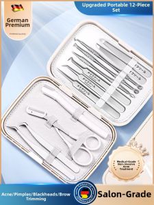 plys | Medical Grade Blackhead Removal Tool Super Fine Pimple Popping Device Skin Cleaning Gadget for Acne And Closed Comedones