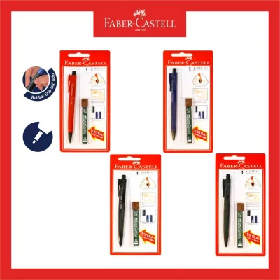 Faber Castell Pensil Mekanik Econ 07mm / Pensil Mekanik 07mm + Reffil / Pensil Mekanik + isi
