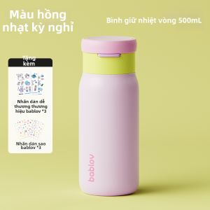 Bablov | Cốc Thermo Di Động Có Ống Hút