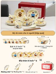 XIAOHUANGLU | Bộ Dụng Cụ Ăn Mới và Quà Tặng Dùng Tại Nhà
