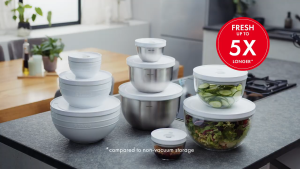 ZWILLING Fresh & Save Vacuum Bowls & Bags Starter Set with Pump 9pc Set
