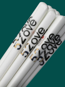 Ceramic Couple Chopsticks Easy to Clean High Temperature Resistant Cute Individual Chopsticks Chinese Style Dining Utensils