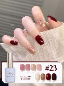 12ML 1pcs Ice-clear Nude Gel Nail Polish Top Popular Jelly Jade Nude Gel Polish Pink Nails White Nails UV Light Nails Nail Art