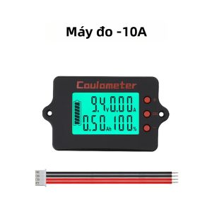 PZEM-037 Máy Đo Dòng Điện Áp DC Màn Hình STN Đèn Báo Nguồn Cho Pin Axit Lithium Iron Đa Năng 8-120V 100A Độ Chính Xác 1%