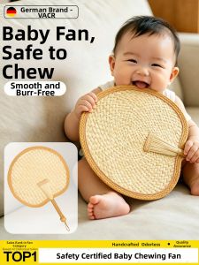 Moth-Repelling Child-friendly Rattan Fan