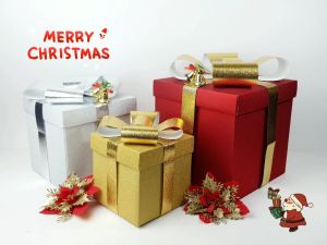 Box Chrustmas / Box Hampers Natal Uk (15x15x15cm) (20x20x20cm) (25x25x25cm)