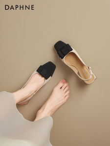 Daphne | Comfortable French Style Closed Toe Block Heel Sandal 1 Women Shoe