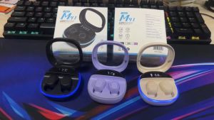 M41 TWS Bluetooth Earphones With Microphone HiFi Stereo LED Display Screen Earbuds Wireless Earphone Bluetooth Headset