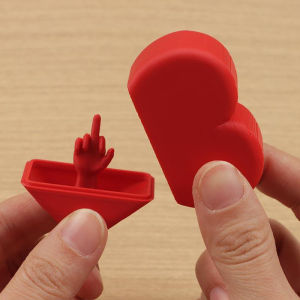 3D printed funny love-themed index finger gift box Valentines Day surprise prank gift decoration 2026