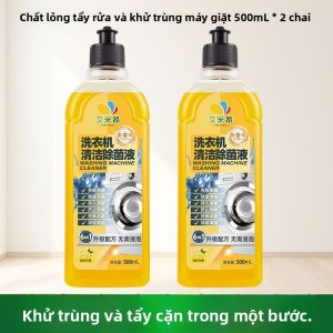 MONLEYTA | Kem rửa máy giặt tự động loại bỏ vết bẩn mạnh mẽ kháng khuẩn chuyên dụng cho máy giặt lồng giặt và máy giặt tròn