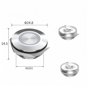 LANBOO | Micro-current Waterproof Button Switch IP65