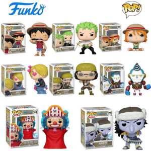 Funko POP One Piece Collectible Figures Yellow Monkey Hand Statue Anime Themed Toys Unopened Boxed Static Figurine Model