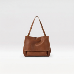 VANESSA HOGAN | Vegetable Tanned Leather Luxury Casual Messenger Bag