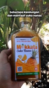 Obat Gula Darah Tinggi Ampuh CUKA NANAS MAKKATA Bantu Kontrol Gula Darah Tetap Normal Original BPOM