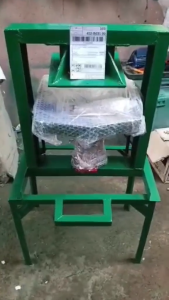 HEAVY DUTY 3T-15T COCONUT PRESSER STAINLESS PLATE WITH STAND BLUE/ PIGAAN NG NIYOG/ FOOD PRESSER