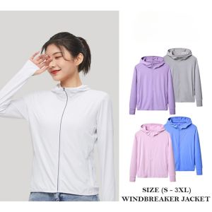 Mens and Womens UPF50+ Sun Protection Hooded Windbreaker Jacket Lightweight Breathable Outdoor Sports Hoodie for Ultimate Protection Against Sun Wind and Weather Elements Perfect for Hiking Running and More