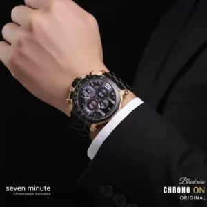 NEW Jam Tangan Pria Mewah Chronograph Sport Premium – Seven Minute DM83602 Original – Stainless Steel Strap Tachymeter Water Resistant