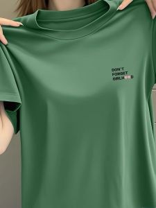 HUAXUNRAN | New Large Size Loose Slimming Short Sleeve T-shirt