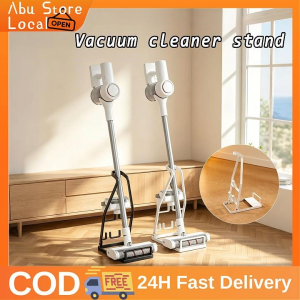 Metal Vacuum Cleaner Stand Holder Floor Household Vacuum Cleaner Storage Rack 3-In-1 Storage Mop And Broom for Home And Hotel Balconies