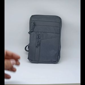 Tas Slempang Pria Tas Hp Bahan Kanvas Tahan Air Watter Proof