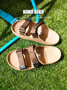 Japanese Kokobird Slip-on Slippers Baby Boy and Girl Summer Non Slip Outdoor Slippers Thick Sole Adjustable Beach Shoes