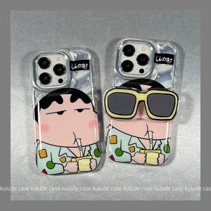 เคสโทรศัพท์มือถือแบบนิ่มพร้อมขาตั้งแว่นกันแดดสไตล์การ์ตูนน่ารัก 16 ชุดของเล่น 13 ชุดของเล่น 12 Mini สำหรับ iPhone 6s 7 Apple 14 plus 8 Laser 11 pro Max สร้างสรรค์ Xs Max 10 XR 2 SE