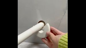 2pcs Wall Threading Hole Cover Anti Slip Cable Perforation Cover Wall Hole and Furniture Cable Threading Device