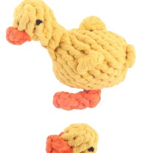 เป็ดเชือกถัก ของเล่นสุนัข ของเล่นแมว ของเล่นหมา