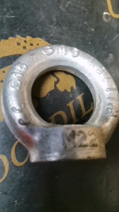 Twin Industrial Galvanized Eye Bolt and Eye Nut 6-14mm Lifting Utility Ring Bolt & Nut