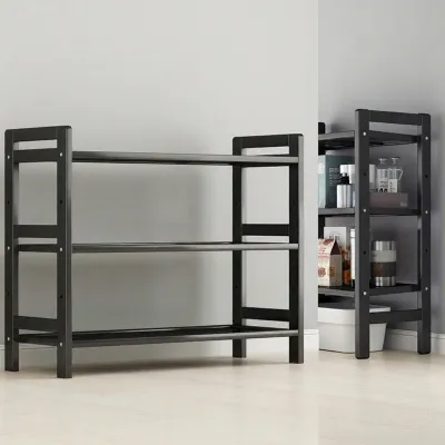 Economical Simple Floor-standing Bookshelf Narrow Storage Rack for Small Spaces Home Use against Wall next to Desk