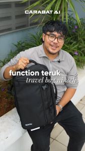 ExVix Expandable Travel Backpack | Waterproof Backpack | Business Laptop Bag | Oxford Fabric | Large Capacity Backpack |