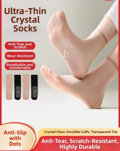 GUOQI | Thin Anti-Snag Durable Non-Slip Seamless Nude Silk Stockings