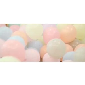 Balon Latex Macaron Balon Warna Pastel 12 Inch Isi 1 Pcs & 10 Pcs Untuk Dekorasi Ulang Tahun/ Merayakan Pesta