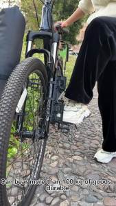 NEWBOLER Bicycle Gear Mount Stuff Holder Cage Mount Cycling Fork Frame Gear Bag Carry Mount Road Bike Bottle Cage