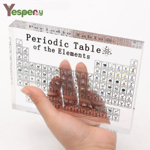 หน้าจอที่สวยคน เครื่องมือแสดงโรงเรียนสอนของเด็กตาราง ธาตุที่มีตัวอย่างองค์ประกอบที่แท้จริง ตัวอักษร หน้าจออะคริลิคองค์ประกอบทางเคมี YESPERY