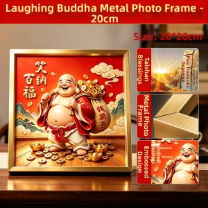 Lucky Buddha Statue Picture Home Decoration
