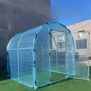 Plastic Greenhouse Home Use Flower Warm House Sunshade Thermal Winter Courtyard Balcony Succulent Plant Greenhouse Frame