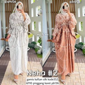 NEHA #2 GAMIS KAFTAN SILK KODE 352 by my&me