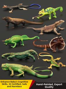 MENGSILE | Solid Realistic Reptile Toy Models