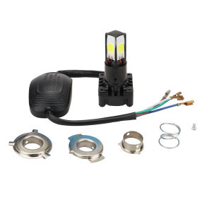 KEVANLY | Motorcycle Headlight 6 Side COB Chip Fog Lights High Low Beam Moto Driving Light Flashing Signal light Universal Lamp 6000K 12V