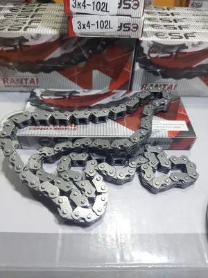 Rantai Keteng Kamprat Tiger ESF Empat Lapis 102 Mata 3×4-102L ESF