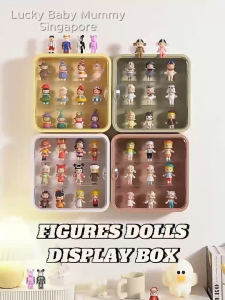 Figurine Dools Display Box / Wall Mounted Figurine Storage Box / POP Mart Blind Box Rack Shelf