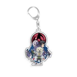 Bandai | For Naruto Orochimaru Haruno Sakura Hoshigaki Kisame Hatake Kakashi Acrylic Selfmade Cartoon Anime Keychain Pendant Toy Gift 5cm